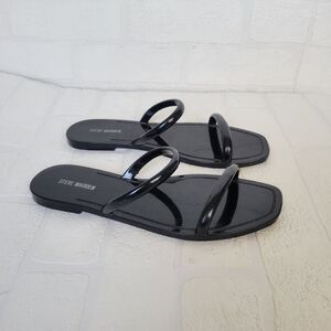 Steve Madden Pike Jelly Sandals Black